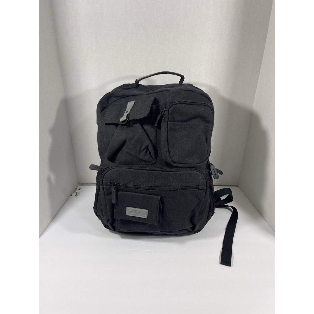 Bella Russo Multi Pocket USB Port Laptop Backpack New